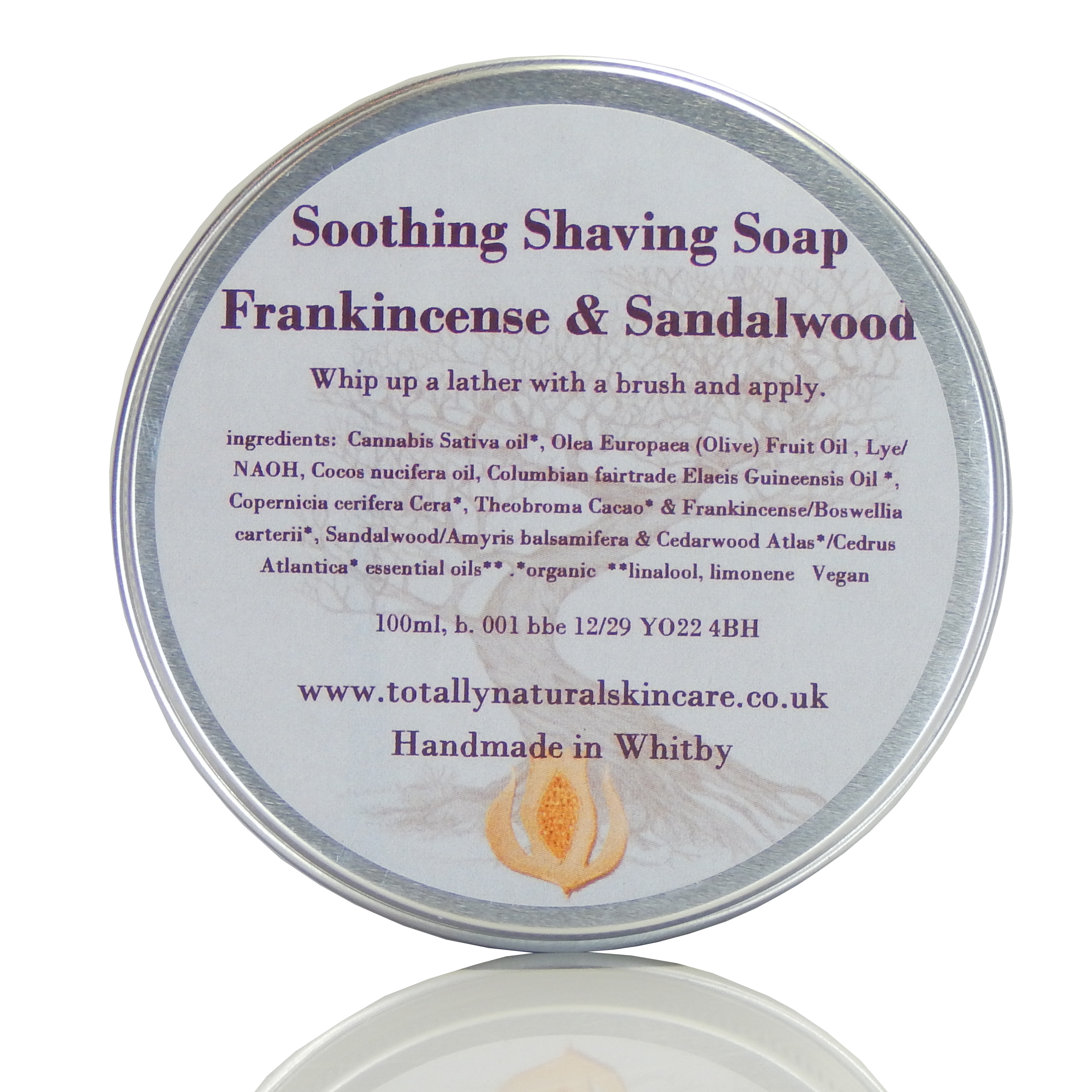 Soothing Shaving Soap - Frankincense & Sandalwood