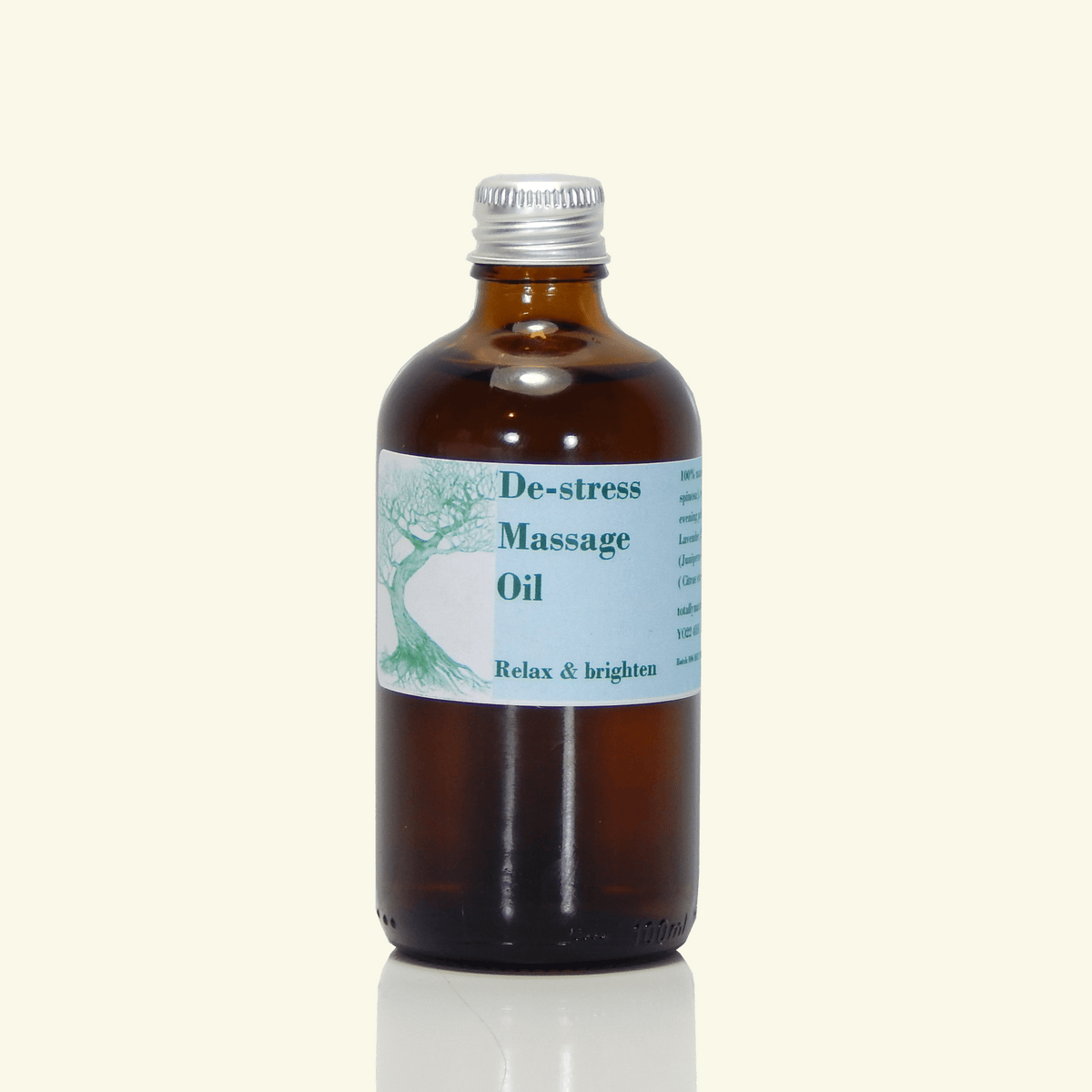 De-Stress Massage Oil - Totally Natural Skincare