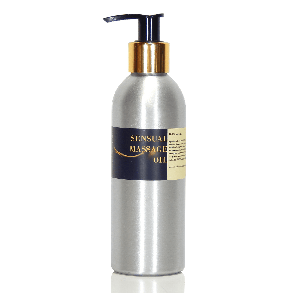Sensual Body/Massage Oil - Totally Natural Skincare